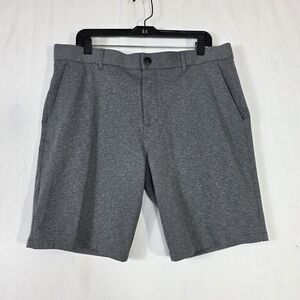 Greyson Charcoal Men's Flat Front Shorts